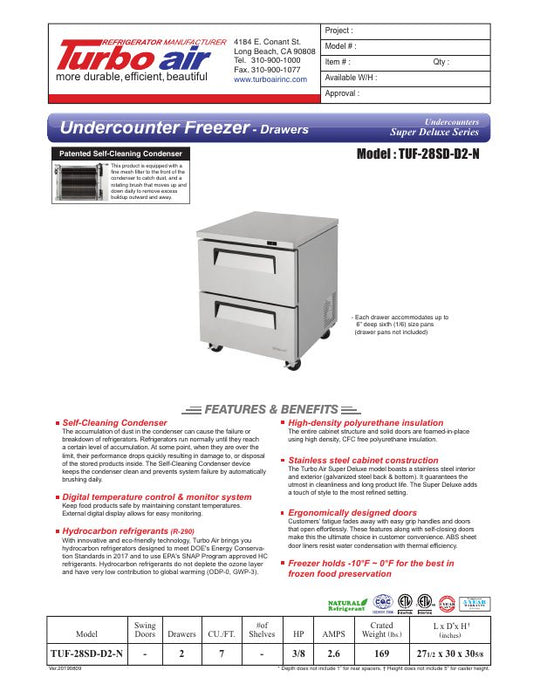 Spec Sheet
