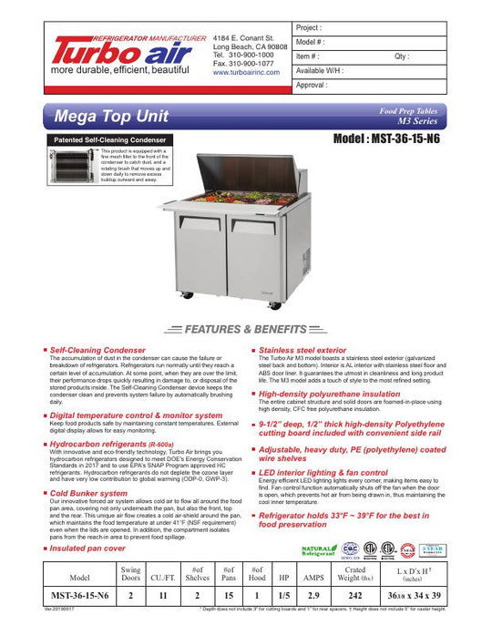 Spec Sheet