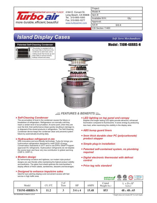 Spec Sheet