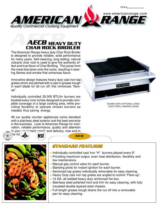 Spec Sheet