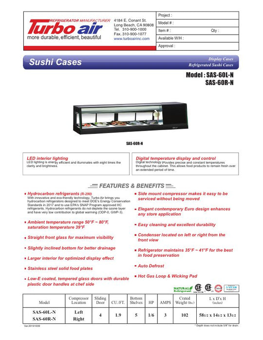 Spec Sheet