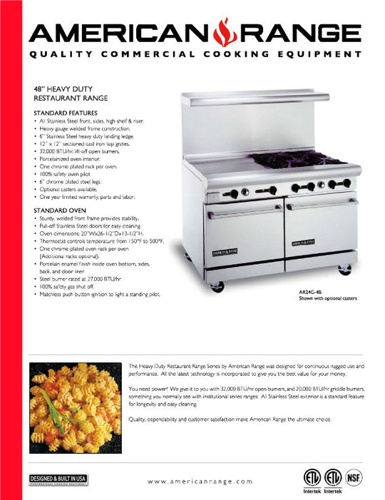 Spec Sheet