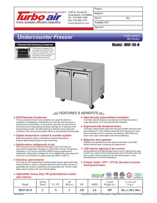 Spec Sheet