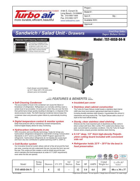 Spec Sheet