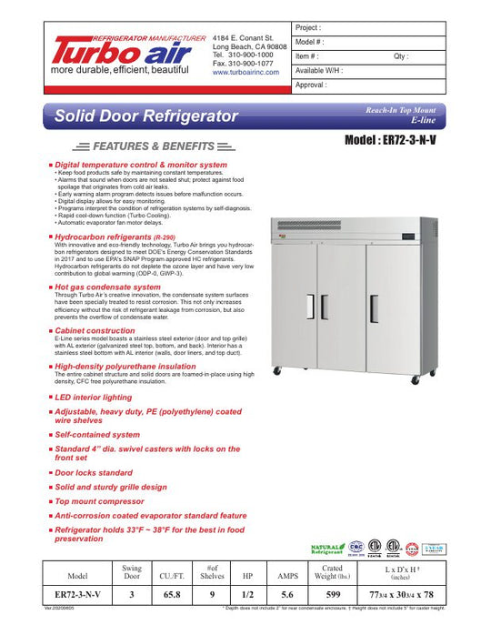 Spec Sheet
