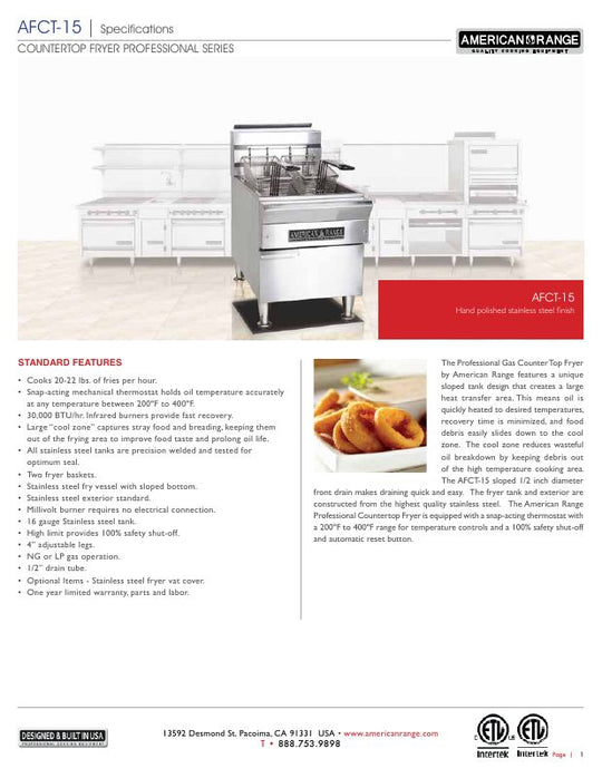 Spec Sheet