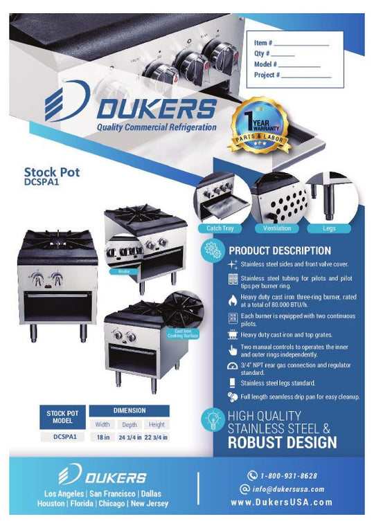 Spec Sheet