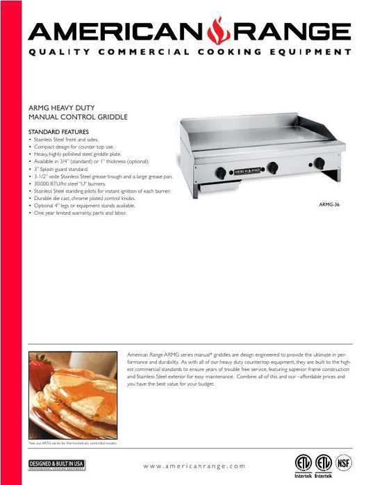 Spec Sheet