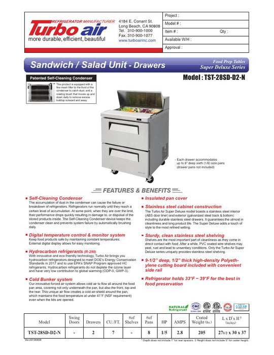 Spec Sheet
