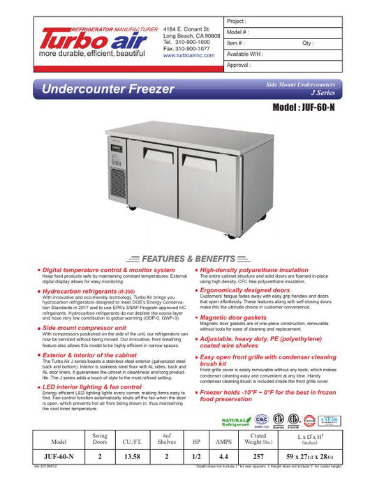 Spec Sheet