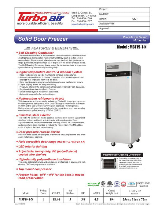 Spec Sheet