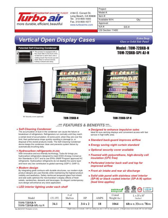 Spec Sheet