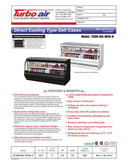 Spec Sheet
