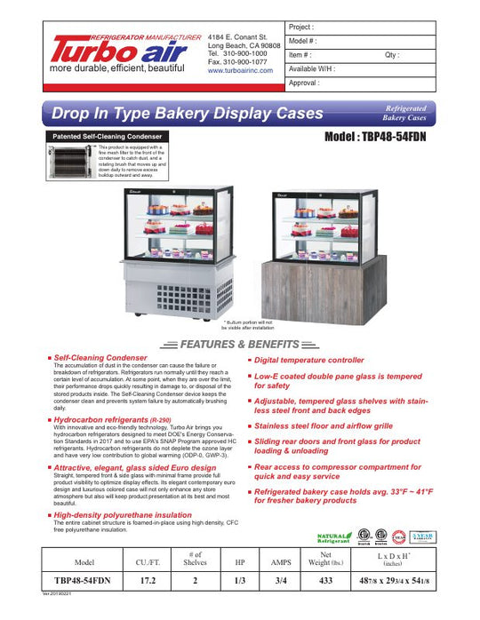 Spec Sheet