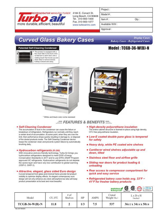 Spec Sheet