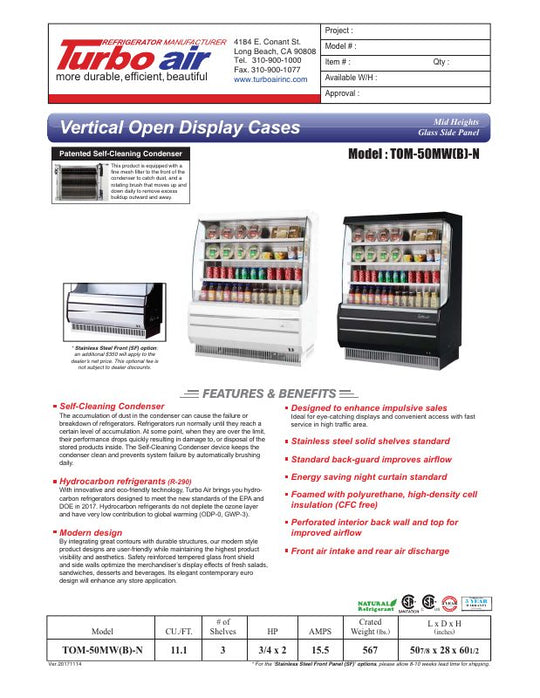 Spec Sheet
