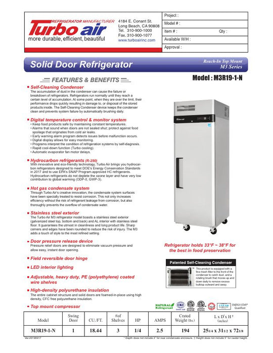 Spec Sheet