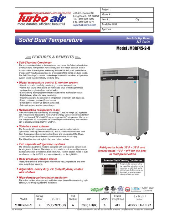 Spec Sheet