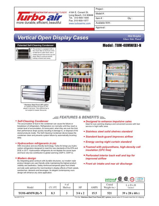 Spec Sheet