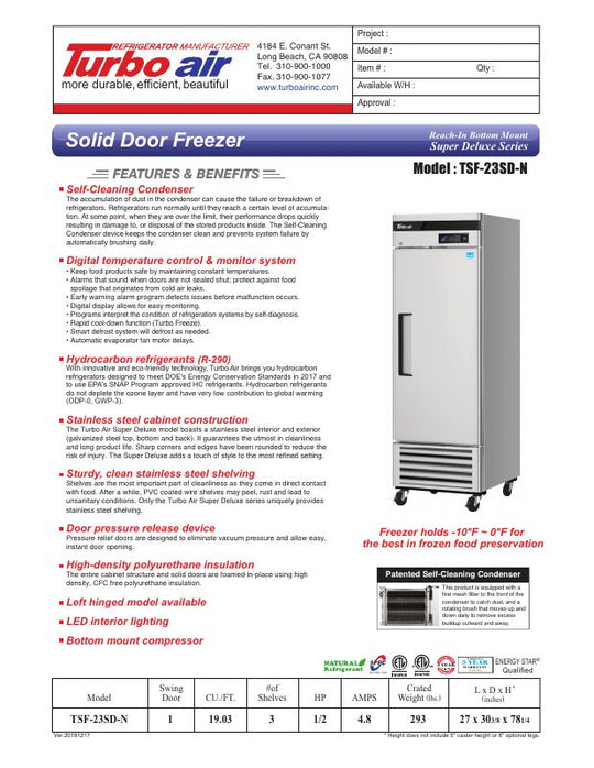 Spec Sheet