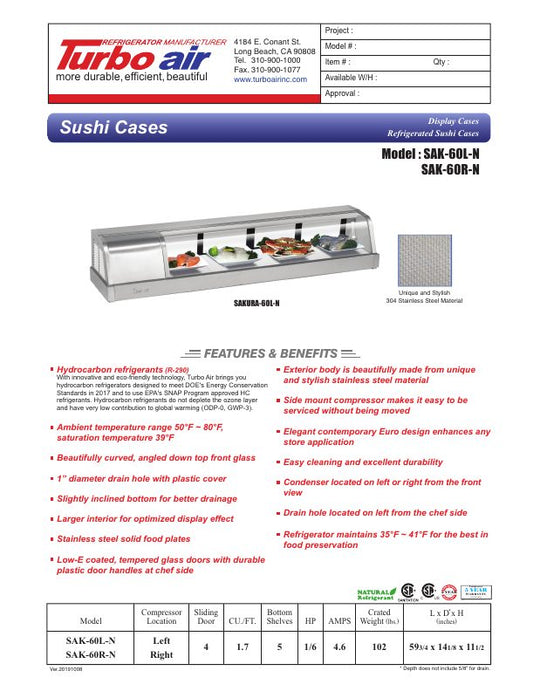 Spec Sheet