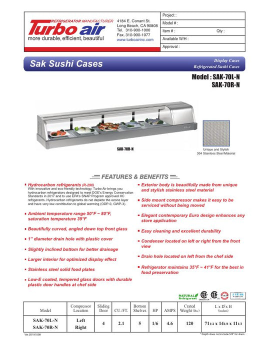 Spec Sheet