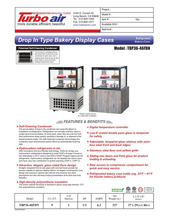 Spec Sheet
