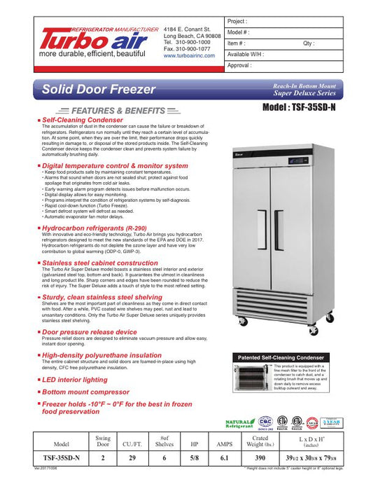 Spec Sheet