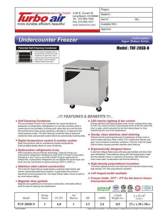 Spec Sheet