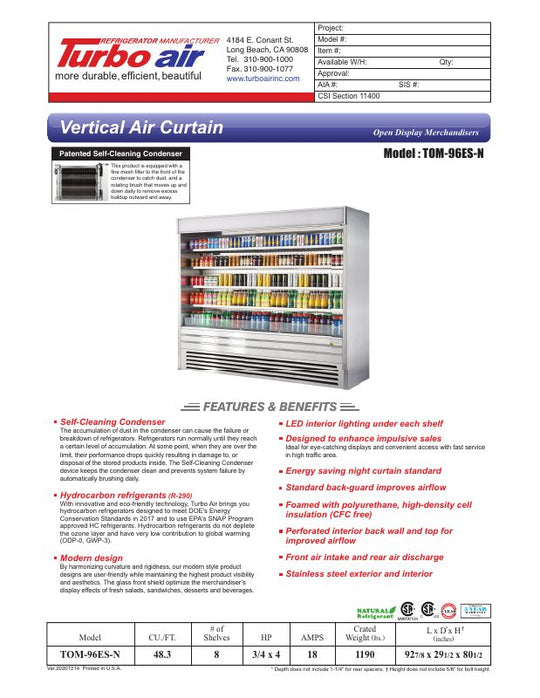 Spec Sheet