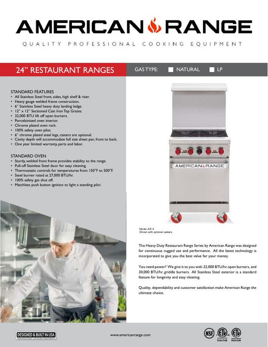 Spec Sheet