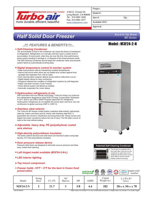 Spec Sheet