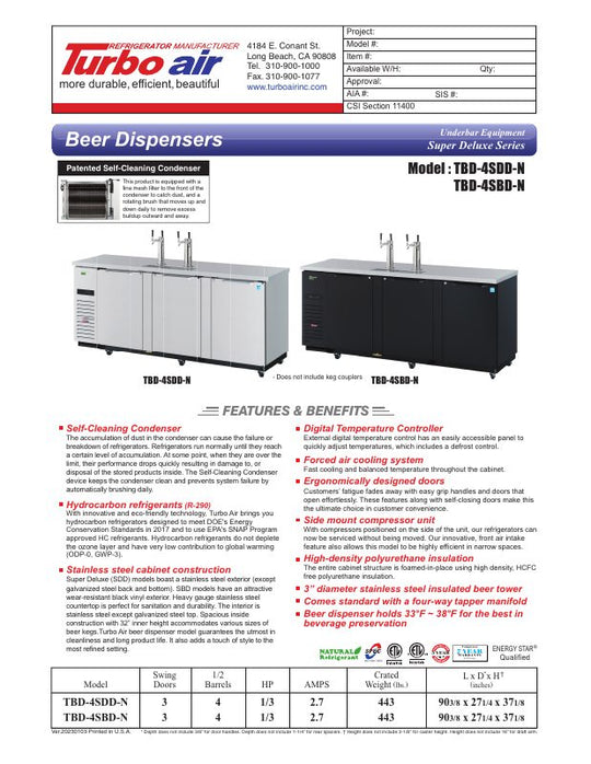 Spec Sheet