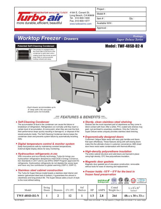 Spec Sheet