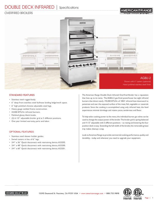 Spec Sheet
