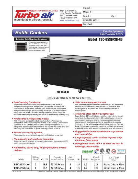 Spec Sheet