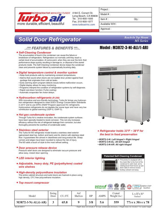 Spec Sheet