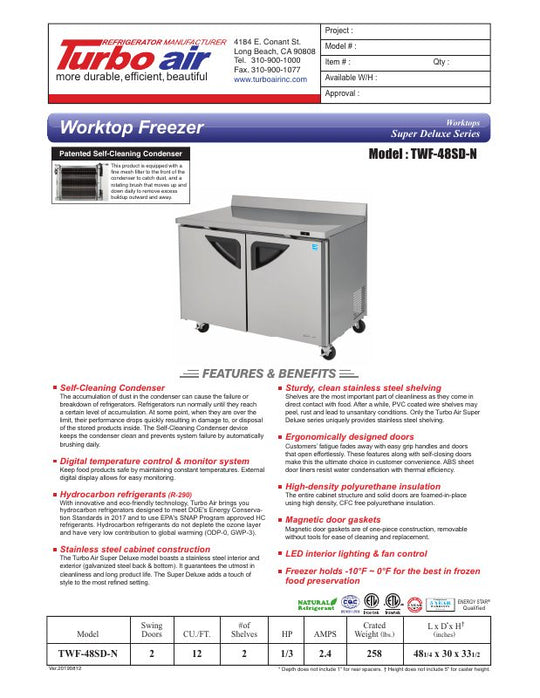 Spec Sheet