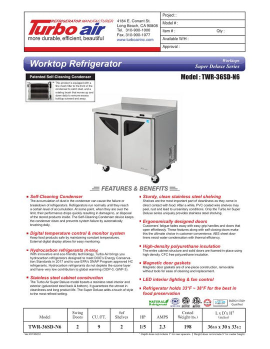 Spec Sheet
