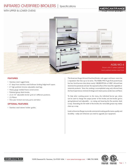 Spec Sheet