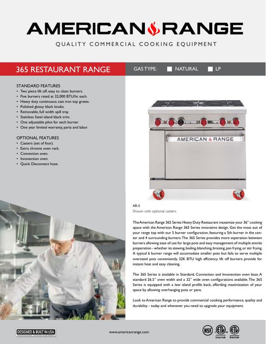 Spec Sheet