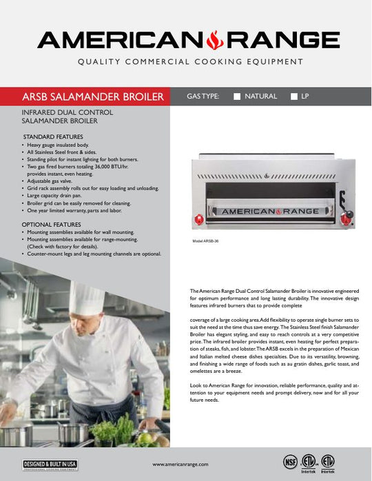 Spec Sheet