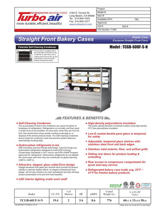 Spec Sheet