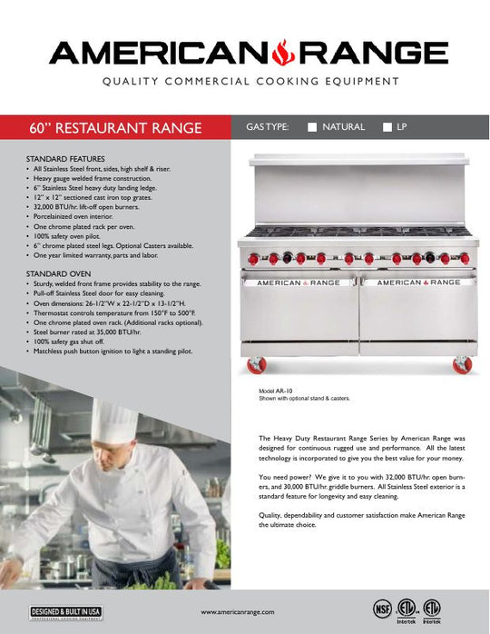 Spec Sheet