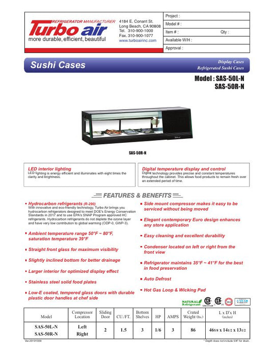 Spec Sheet