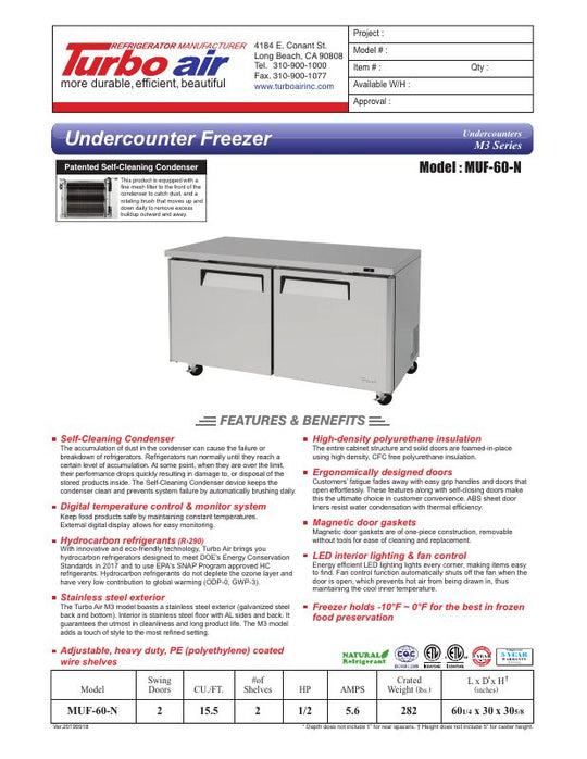Spec Sheet