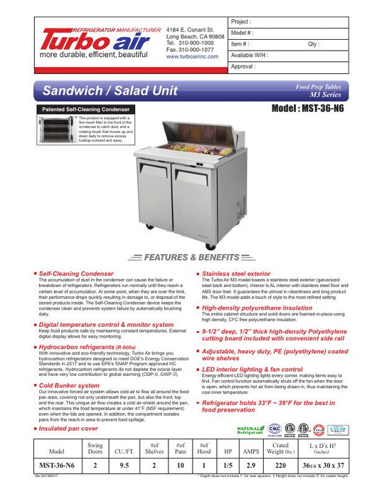 Spec Sheet