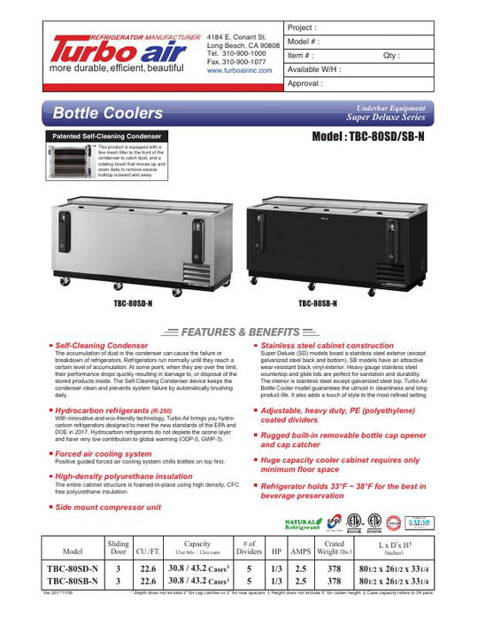 Spec Sheet