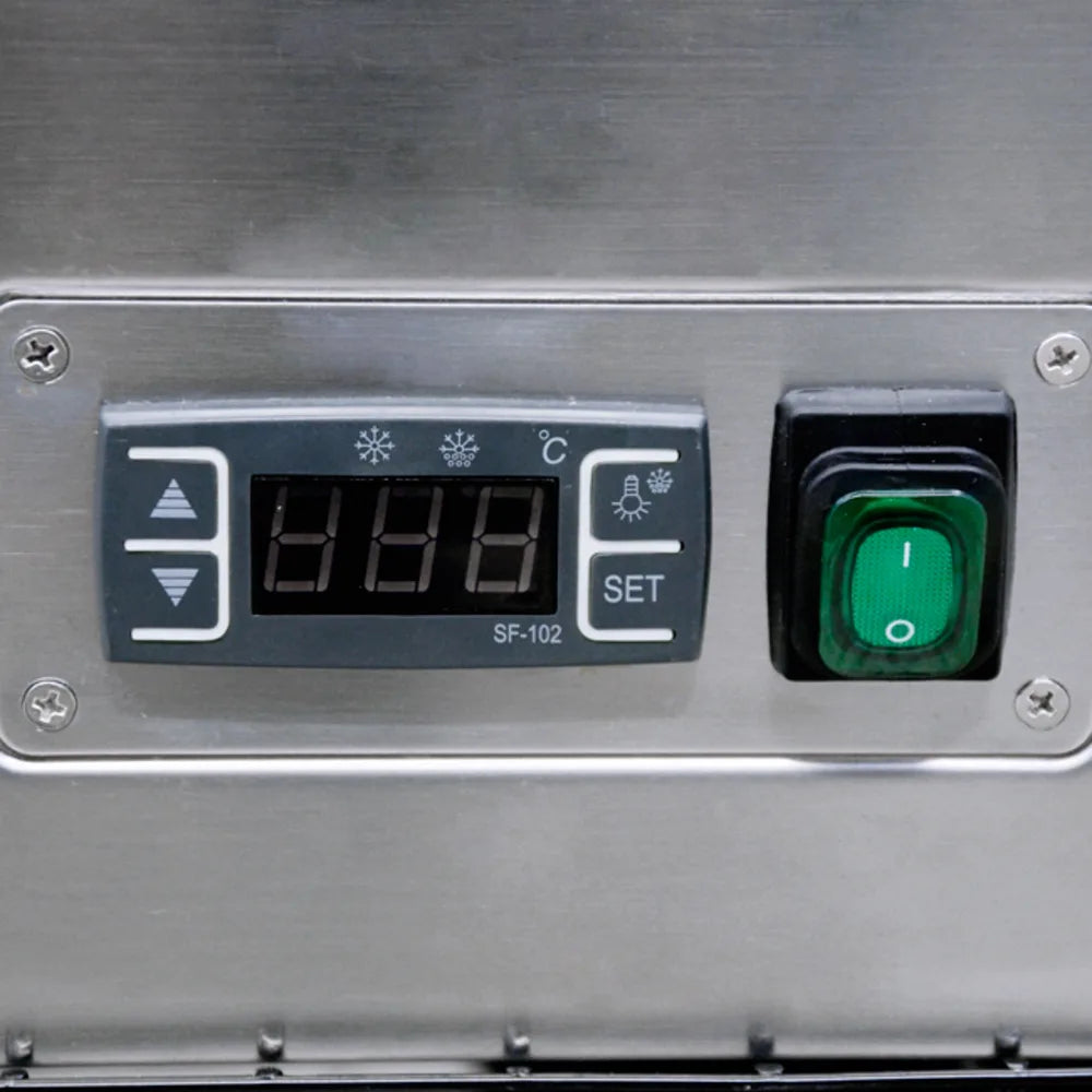 Omcan  44383 48" Full Service Bakery Display Case w/ Straight Glass - (4) Levels