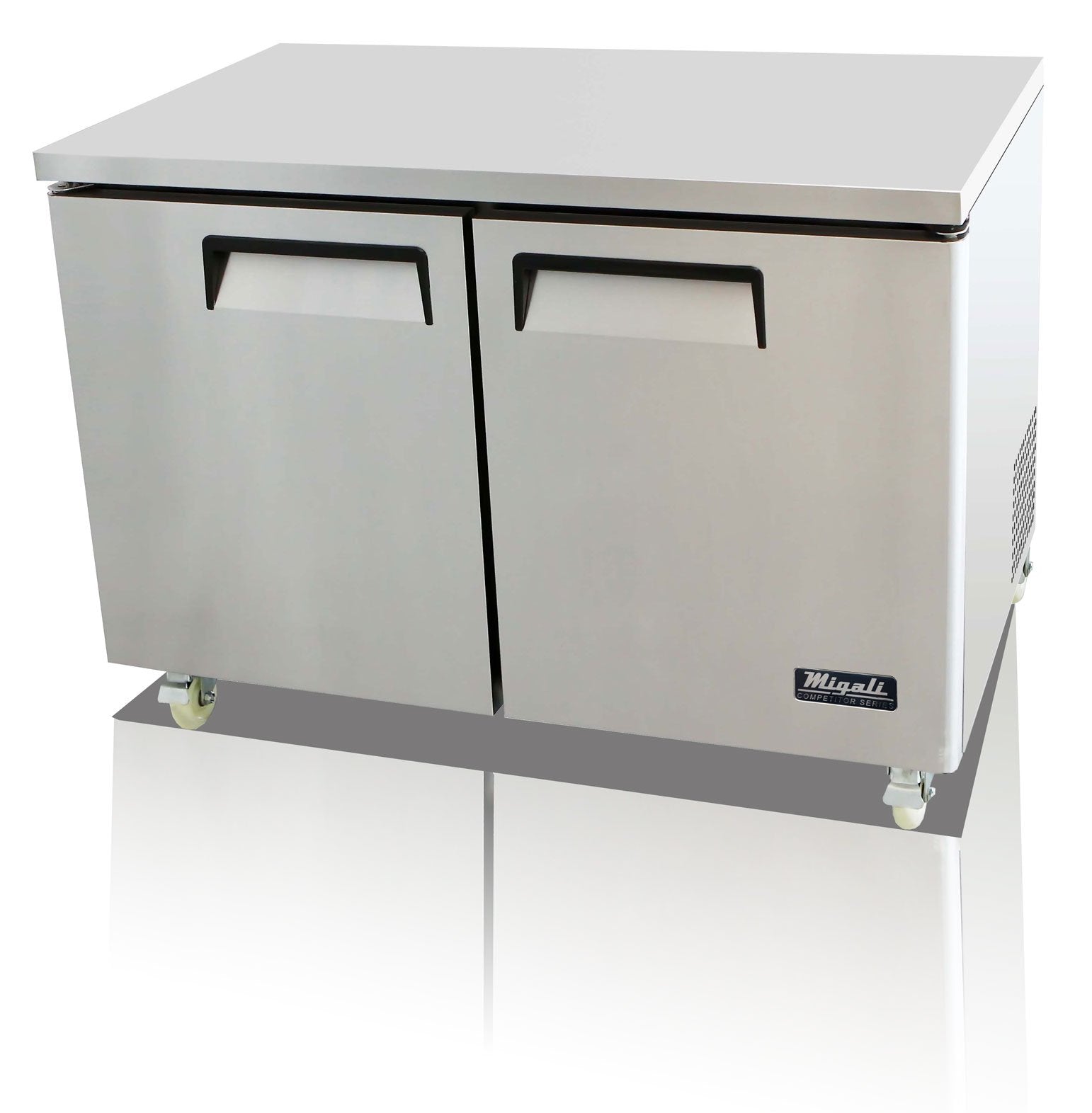Migali C-U48R-HC 48.2" W Undercounter Refrigerator 2 Door